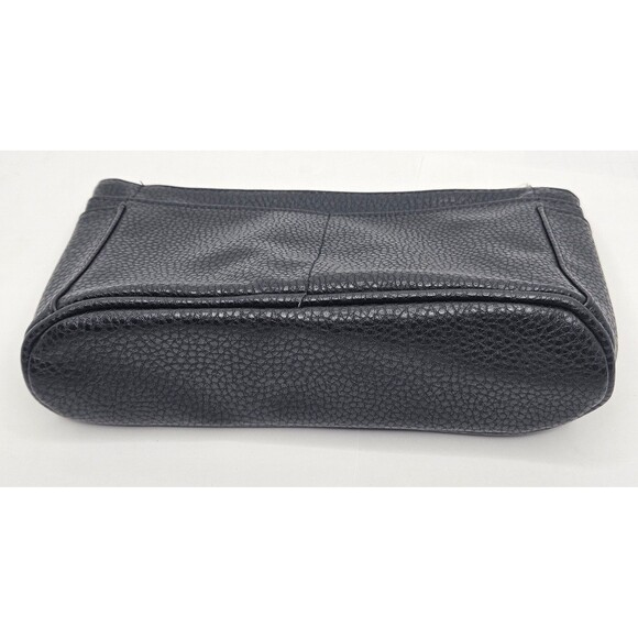 New Younique Multi Pocket Black Cosmetic Bag #1 Purple Lining - Picture 3 of 7